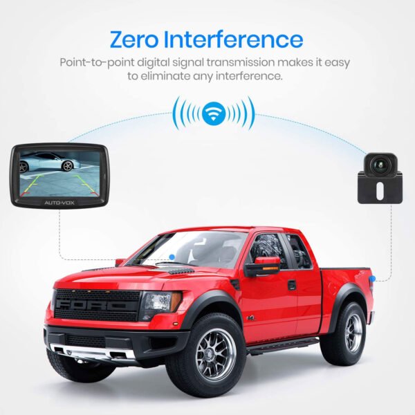 AUTO-VOX CS-2 Wireless Backup Camera Kit - 图片 2