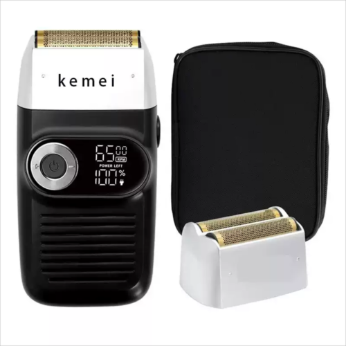 Original Kemei Powerful Barber Professional Electric Shaver Men’s Electric Hair and Beard Shaver Bald Head Grooming Fading